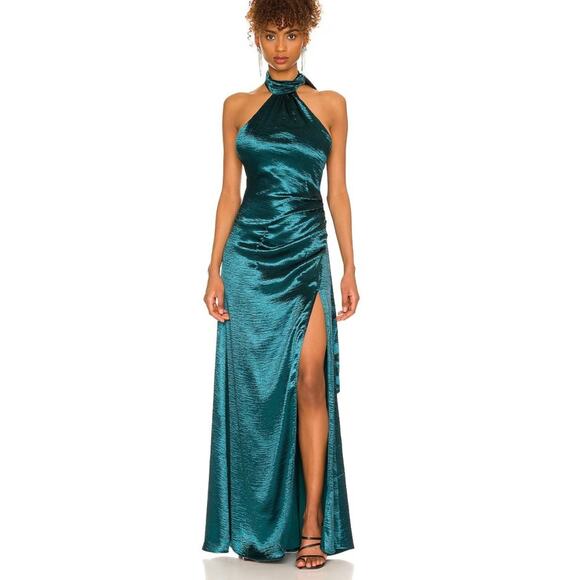 Lovers + Friends Dresses & Skirts - Lovers and Friends Kendall Gown in Dark Jade Green NWOT Size Small
